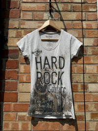 Hard Rock Cafe Couture Ibiza Baby Tee T-shirt Vintage Y2K