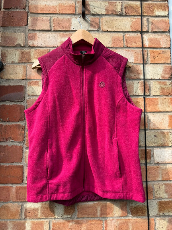 Vintage Fleece Body Warmer Gilet Jacket