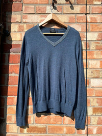 Hugo Boss V Neck Knitted Jumper