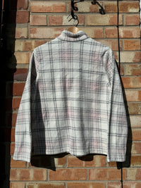 Vintage Checked 1/4 Zip Fleece