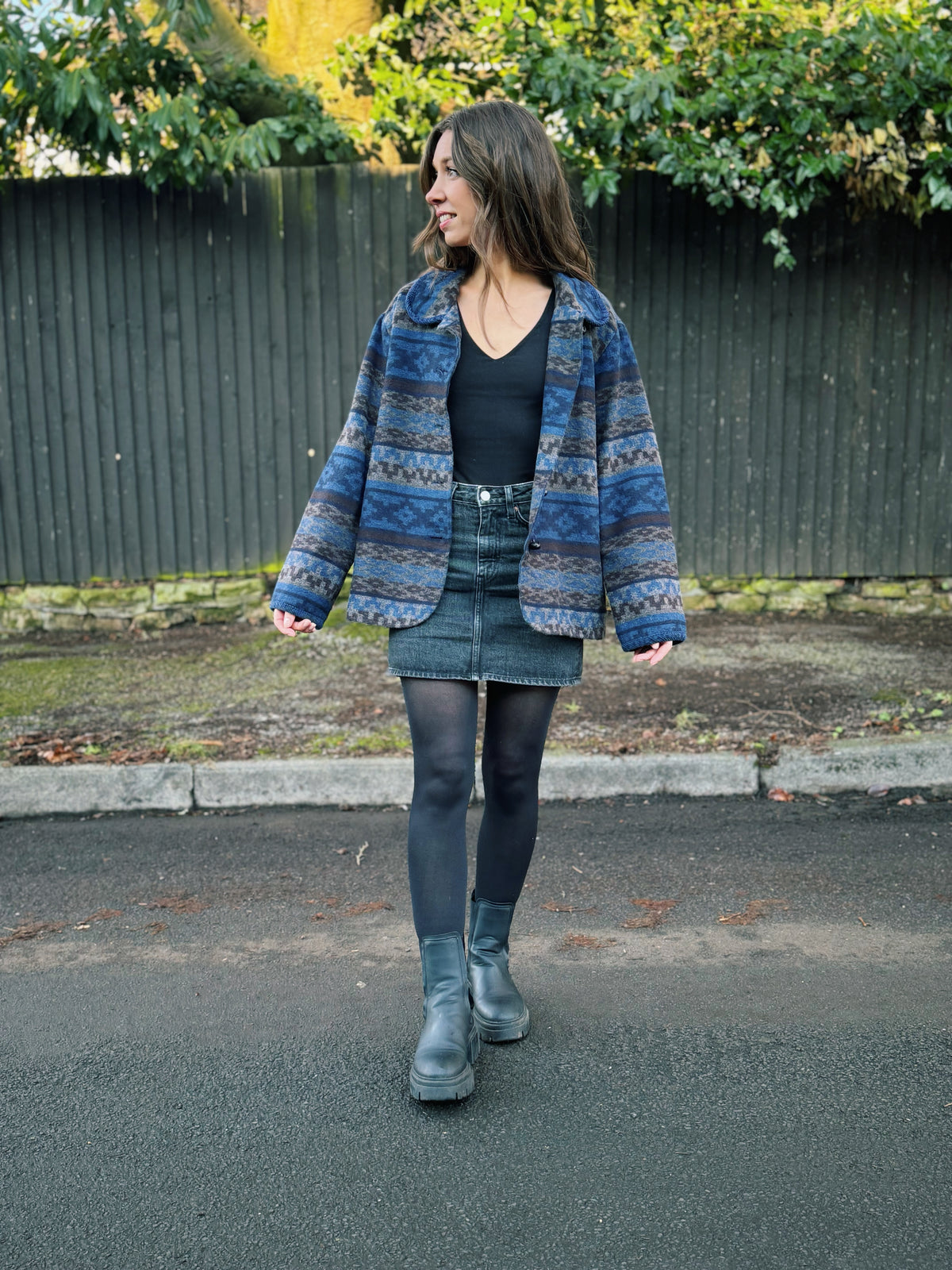 Vintage Patterned Jacket