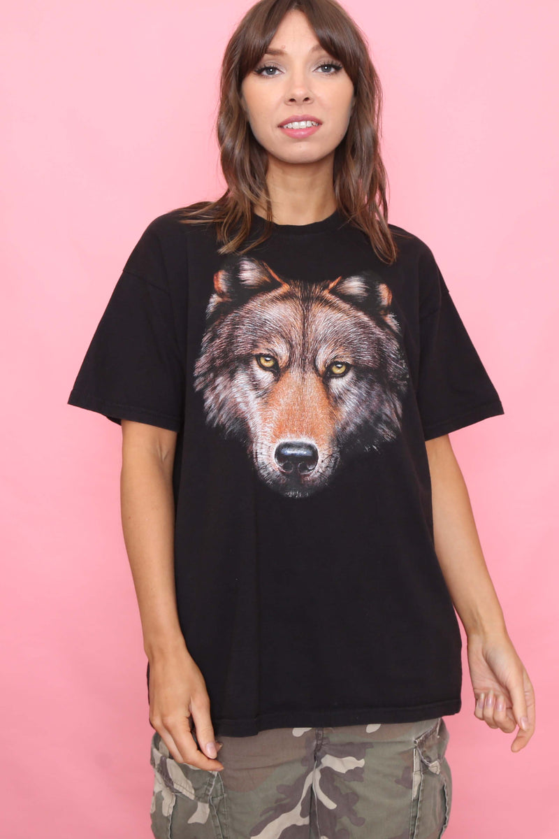 Vintage Wolf Animal T-shirt