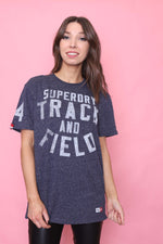 Y2K Superdry Track And Field T-shirt