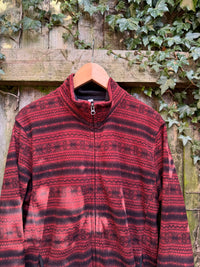 Uniqlo Patterned Full Zip Fleece