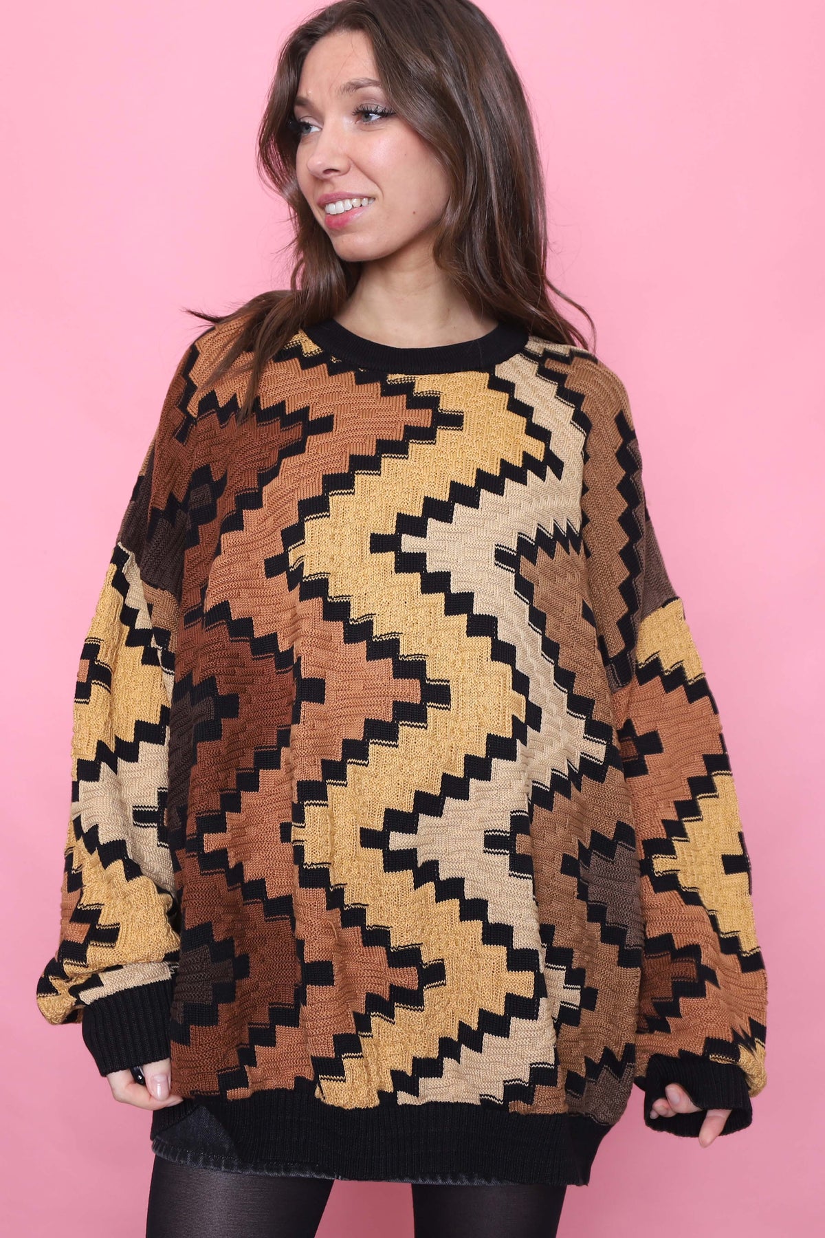 Tundra Vintage Patterned Knitted Jumper