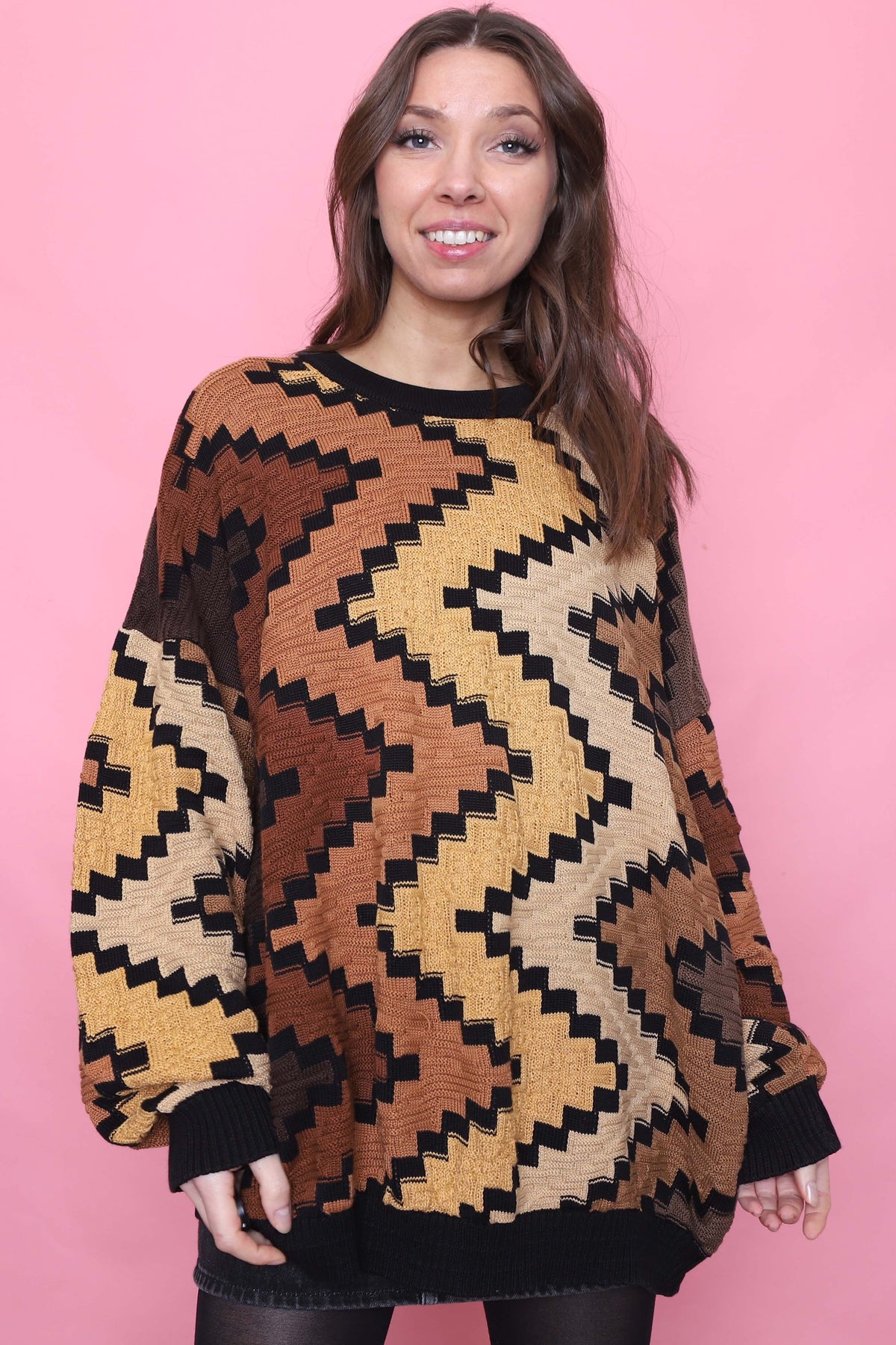 Tundra Vintage Patterned Knitted Jumper