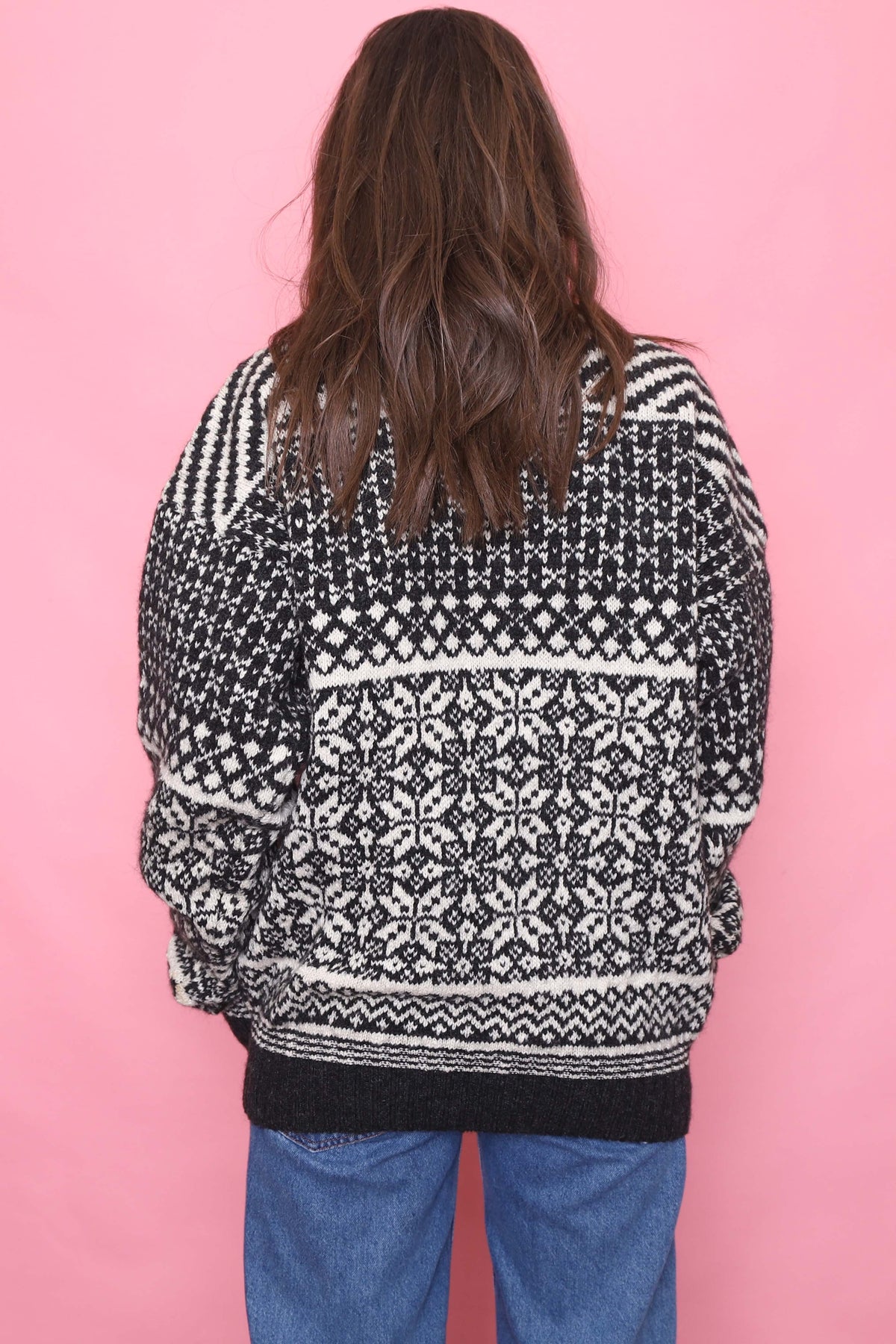 Gant Patterned Knitted Jumper