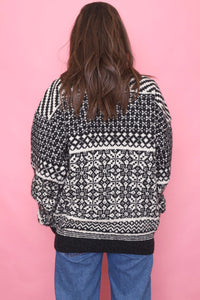 Gant Patterned Knitted Jumper