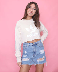 Adidas Cropped Sweatshirt