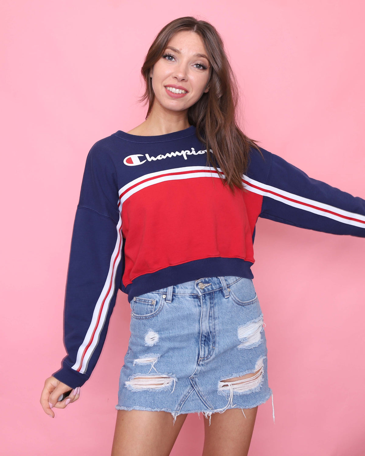 Champion Cropped Sweatshirt