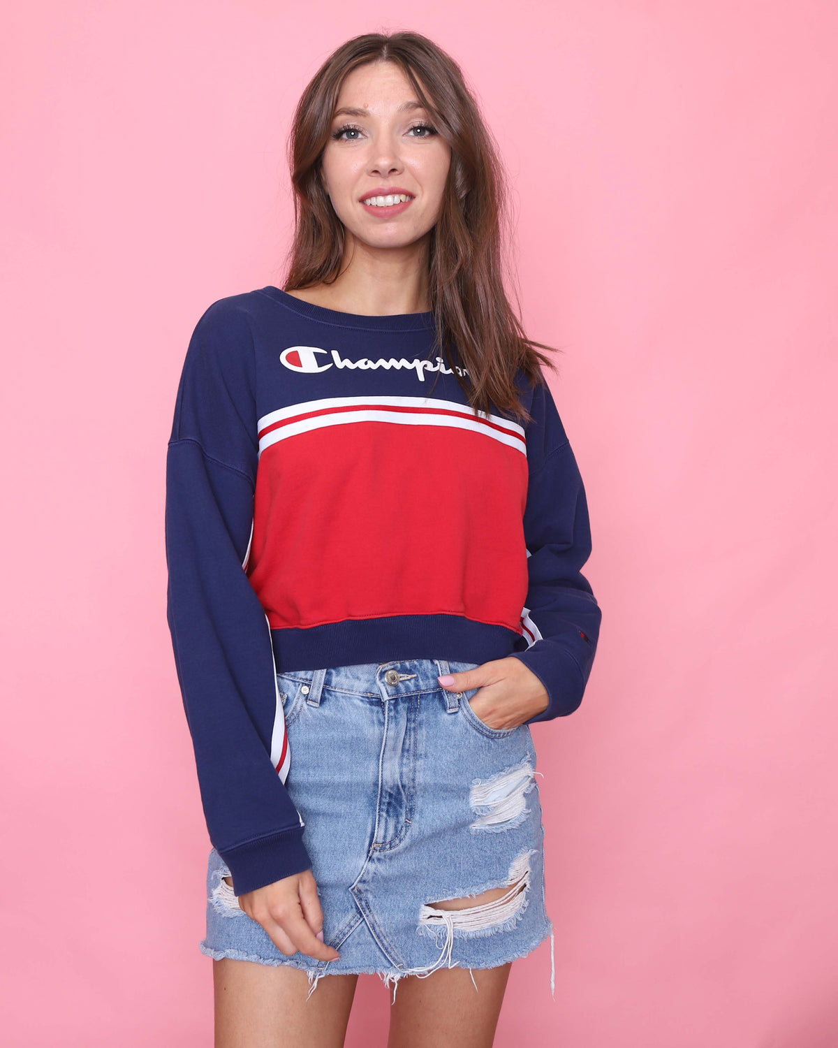 Champion Cropped Sweatshirt