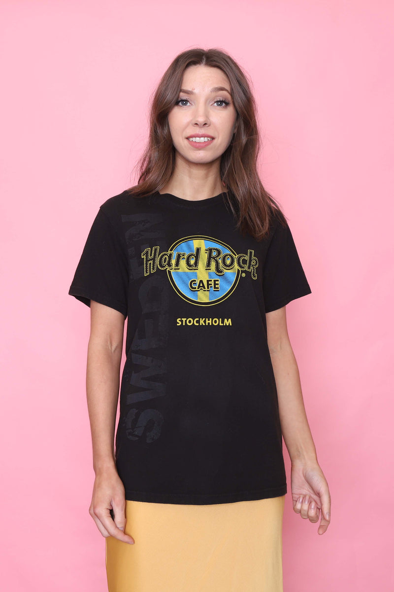 Hard Rock Cafe Stockholm Sweden T-shirt